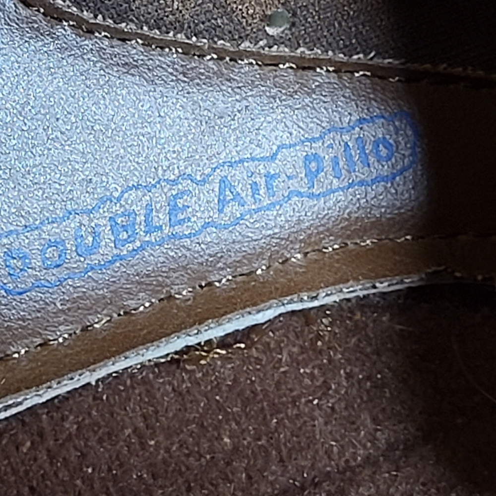 Dr. Scholl's Vintage Brown Leather Kiltie Loafers Size– 7½ Wide - Picture 6 of 9